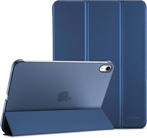 ProCase for iPad (A16) 11th/10th Generation Case 11/10.9 Inch, Navy | 11 Inch 2025/10.9 Inch 2022, iPad 11/10 Gen Case, Slim Smart Cover With Translucent Hard Shell Back, Supports Auto Wake/Sleep on Amazon.ae - Price Tracker