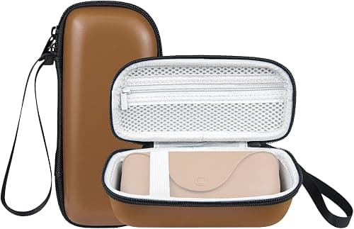 SOULWIT Hard EVA Smart Glasses Case for Ray-Ban Meta Wayfarer/Skyler/Headliner (Gen1/Gen 2) - Protective Cases for Eyeglasses Charging Box with Hanging Loop - Coffee on Amazon.ae - Price Tracker