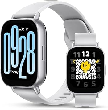 Xiaomi Redmi 5 Active Smart Watch, Step Counter Sport Watch for Women Men with 2" LCD Large Display, 140 Sports Modes, 5ATM Waterproof (Active-Matte Silver) on Amazon.sa - Price Tracker