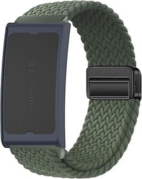 GIOPUEY Magnetic Straps Compatible with Amazfit Helio Strap, Soft Nylon Woven Strap [Unisex] [Breathable] - Green on Amazon.ae - Price Tracker