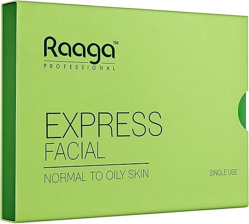 Raaga Professional Express Facial Kit (1+1) | Normal to Oily | 35gm,Green on Amazon.ae - Price Tracker