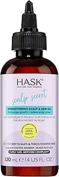HASK TEXTURE SOLUTIONS HAIR STRENGTHENING SCALP & HAIR OIL 120ML on Amazon.ae - Price Tracker
