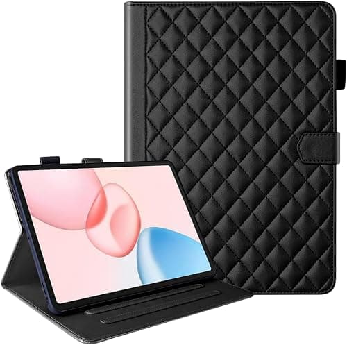 Flip Case Compatible with Honor Pad 10 12.1inch 2025 Quilted Wallet Leather على Amazon.ae - متتبع الأسعار