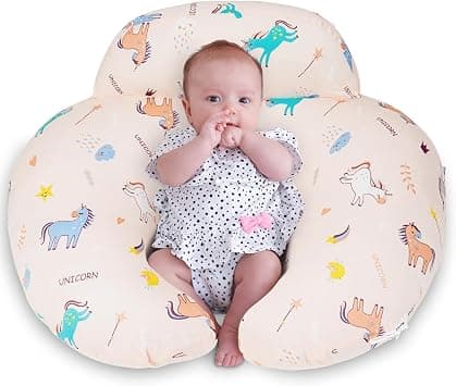 Nursing Pillow, Breastfeeding Pillows, with Removable Pillow Cover, Ergonomic Nursing Essentials for Bottle Feeding, Machine Washable (Pink) on Amazon.ae - Price Tracker
