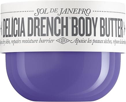 Sol de Janeiro Delícia Drench Body Butter for Intense Moisture and Skin Barrier Repair 240ml - Best Deal Finder