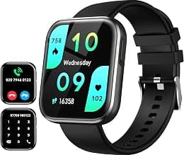 ANCwear Smart Watch for Men Women with Bluetooth Call, 1.96" Full Touch Screen Fitness Tracker with Heart Rate/SpO2/Sleep Monitor Pedometer Calories, IP67 Waterproof Smartwatch for iOS Android Phones… - Best Deal Finder