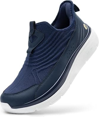 FitVille Men's Extra Wide Slip on Walking Shoes, Breathable Hands Free Slip on Sneakers, Comfortable Orthopedic Shoes for Standing All Day - Step Ease V1 on Amazon.ae - Price Tracker