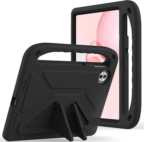 Case for Honor Pad 10 2025 12.1 inch,Shockproof tablet protective with hand strap and shoulder strap for safety protection (Black) على Amazon.ae - متتبع الأسعار