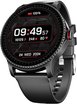boAt Newly Launched Lunar Discovery w/ 1.39" (3.5 cm) HD Display, Turn-by-Turn Navigation, DIY Watch Face Studio, Bluetooth Calling, Emergency SOS, QR Tray, Smart Watch for Men & Women(Active Black) on Amazon.ae - Price Tracker