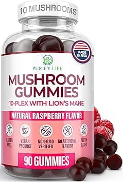 World's First Mushroom Complex Gummies - 10x Mushroom Supplement w Lions Mane (90 Chews 2500mg/serving) Nootropic Brain Supplement, Immune Support & Stress Relief - Replace Pills & Capsules on Amazon.ae - Price Tracker