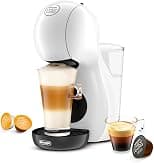 NESCAFÉ DOLCE GUSTO De'Longhi Piccolo XS EDG210.WB Coffee Maker for Capsules, Espresso, Cappuccino and more, EDG210.WB, 0.8 L, Black and White - Best Deal Finder