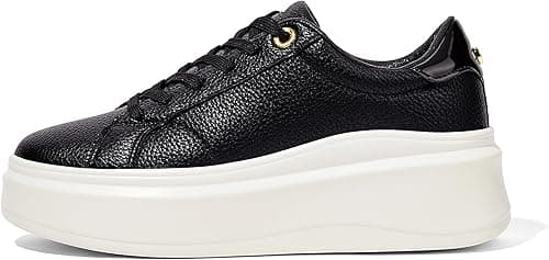 LUCKY STEP Women's Platform Fashion Sneakers Faux Leather Classic Tennis Shoes Low Top Casual Walking Shoes on Amazon.ae - Price Tracker