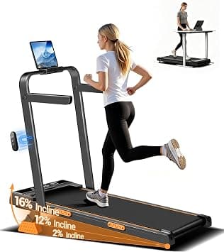 Treadmill with Handle 16% Incline Walking Pad Running Machine 10KM/H on Amazon - Best Deal Finder