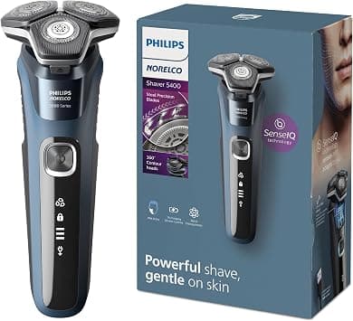 Philips Norelco Shaver 5400, Rechargeable Wet and Dry Shaver with Pop-Up Trimmer, S5880/81 على Amazon.ae - متتبع الأسعار