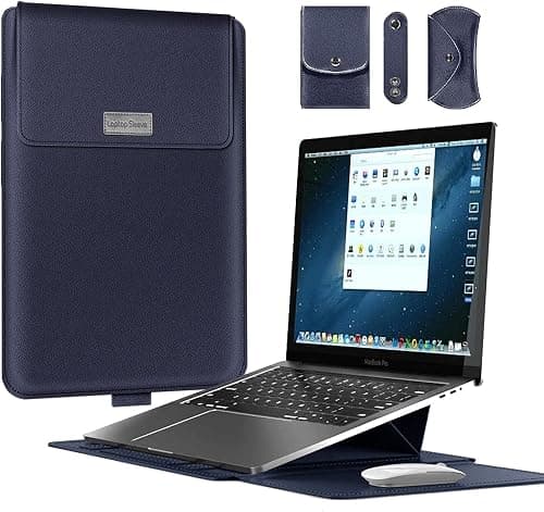 MAKINGTEC 13 inch Laptop Sleeve Case, Slim Laptop Carrying Case with Stand Function Compatible with 2018-2021 MacBook Air 13 M1/ 2016-2021 MacBook Pro 13 M1/ XPS 13 inch/ 13"-13.3" Surface Pro X 6 7 8 on Amazon.ae - Price Tracker