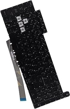 Deal4GO Backlit Keyboard Replacement for ASUS TUF Gaming FX507 FA507 FX517 FX707 FA707 FX577 FX507ZC-ES5 FX517ZM-AS733 - Black on Amazon.ae - Price Tracker