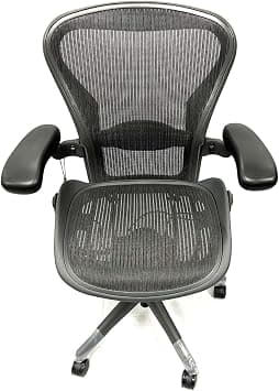 Herman Miller Aeron Size B Office Chair | Adjustable Arms | Rear Tilt Limiter | Lumbar Support Pad ( Renewed) on Amazon.ae - Price Tracker