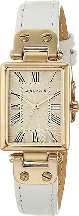 Anne Klein Women's Leather Strap Watch, AK/3752 - Amazon.ae Price Tracker