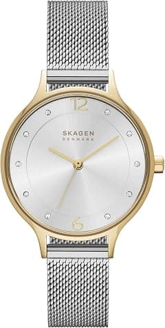 Skagen Women's Quartz Stainless Steel And Silver-Tone Casual Watch, Color:Silver (Model: Skw2340) - Amazon.ae Price Tracker