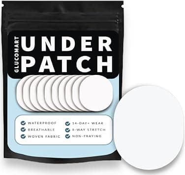 Glucomart Universal Adhesive Underpatch for Dexcom G6 & Dexcom G7, Guardian, Libre CGM sensors, and Omnipod Hypoallergenic - 10 Pack Adhesive Barrier Patches for People with CGM Adhesive Allergies on Amazon.ae - Price Tracker