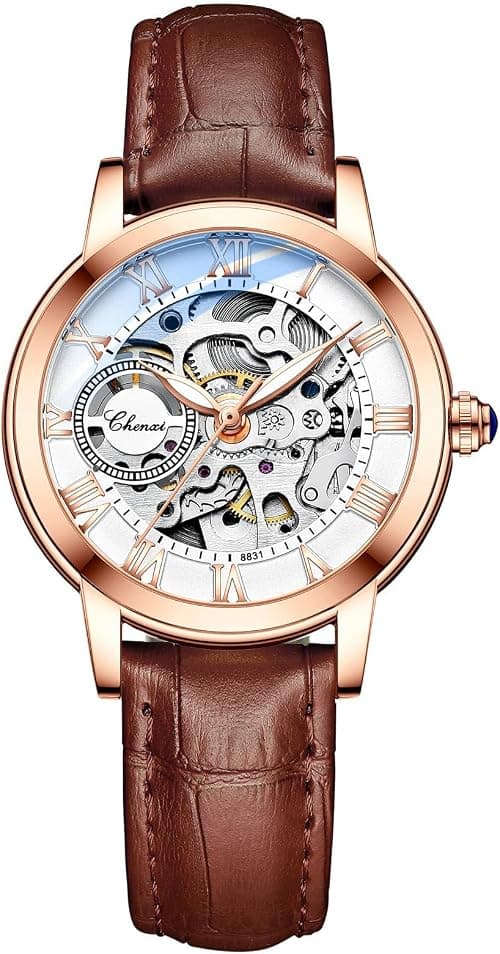 Ladies Watches Analog Quartz Watch for Women Waterproof Women's Wrist Watches Womens Watch with Leather Strap, Jewelry Gift for Wedding Anniversary Birthday on Amazon - Best Deal Finder