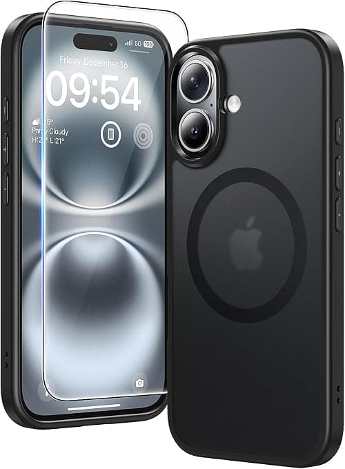 TAURI for iPhone 16 Plus Case, Compatible with MagSafe- MatteBlack على Amazon.ae - متتبع الأسعار