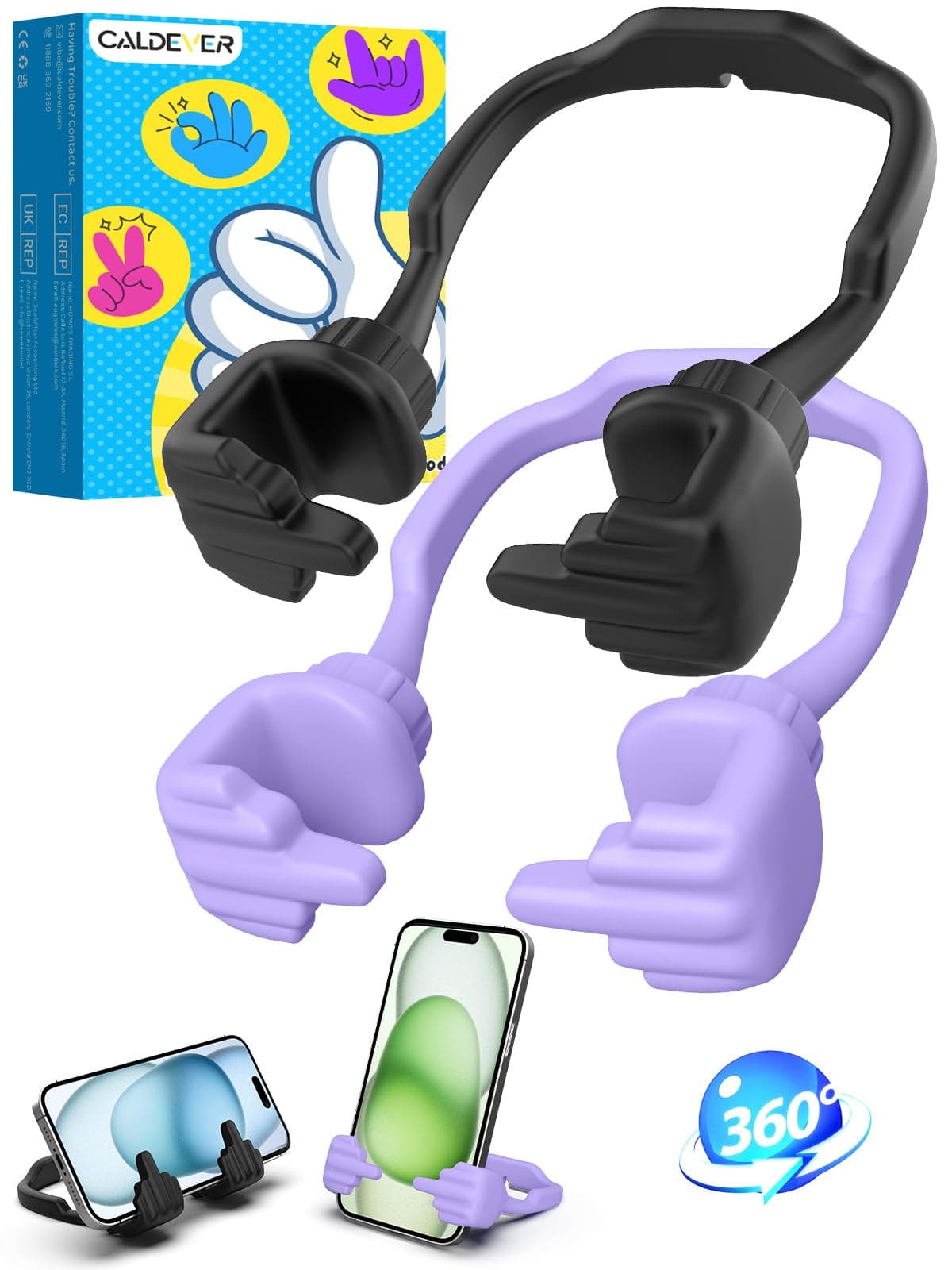 CALDEVER Valentines Day Gifts for Teens Girls Women Adults: Lazy Cell Phone Stand Unique Gesture Phone Holder for Desk Gag Gifts for Teenage Her Boys Men Cool Gadget Funny Trendy Stuff on Amazon.ae - Price Tracker