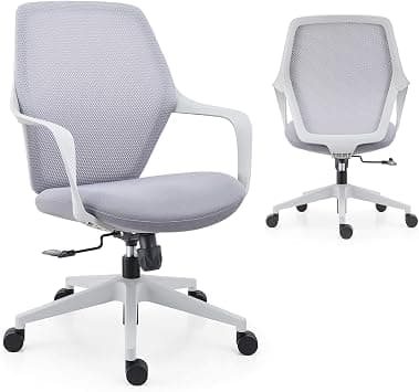 VOFFOV Office Chair, Ergonomic Chair with Lumbar Support, Adjustable Height & Reclining Function,Breathable Mesh Executive 360° Swivel Chair,Black on Amazon.ae - Price Tracker