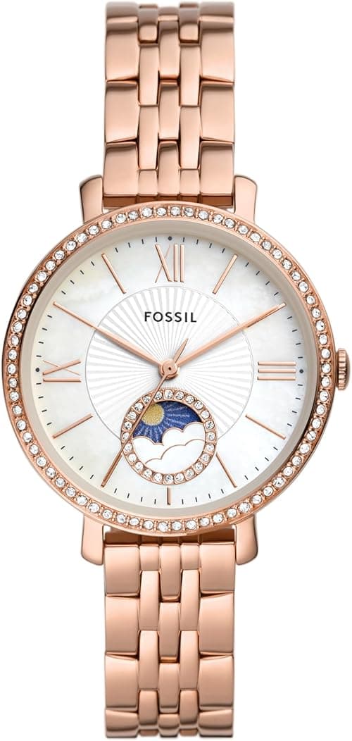 Fossil Jacqueline Analog Mother of Pearl Dial Women's Watch-ES5165 on Amazon.ae - Price Tracker