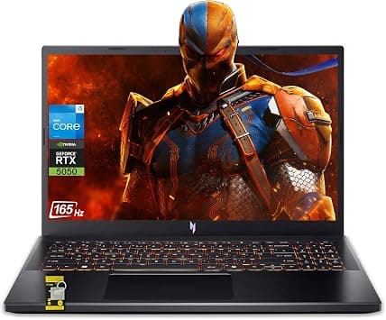 Acer Nitro V 15 Gaming Laptop 15.6" FHD IPS 165Hz Intel 8-core i5-13420H 16GB RAM 512GB SSD GeForce RTX 5050 DLSS4 (up to 440 AI Caps) Backlit Thunderbolt Wi-Fi6 Win11 ICP Acc on Amazon.ae - Price Tracker