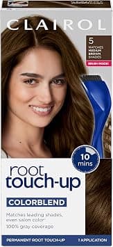 Clairol Nice n Easy Root Touch-Up Permanent Color - # 5 Medium Brown for Women - 1 Application Ha on Amazon.ae - Price Tracker