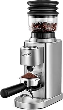 HiBREW G7 Coffee Bean Grinder with 48 Gears Precise Setting, Automatic Burr Mill Electric Grinder for Turkish/Espresso/Mocha/Drip/Pour Over/French Press - Best Deal Finder