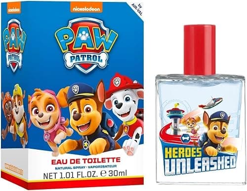 Air-Val Paw Patrol Eau De Toilette Perfume For Children, 30 ml على Amazon.ae - متتبع الأسعار