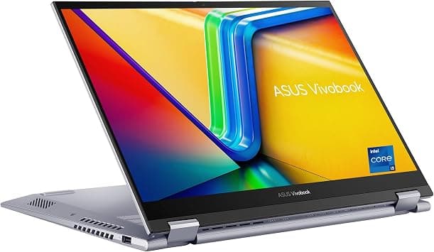 ASUS Vivobook S 14 Flip TP3402VA-LZ255W Intel Core i5-1335U/8GB RAM/512GB SSD/14 WUXGA(1920x1200) Touch Screen/Windows 11 Home WITH Stylus - Cool Silver على Amazon.ae - متتبع الأسعار