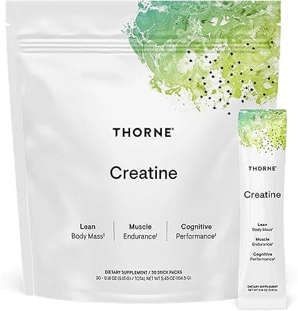 THORNE Creatine - Creatine Monohydrate, Amino Acid Powder - Support Muscles, Cellular Energy and Cognitive Function - Gluten-Free, Keto - NSF Certified for Sport - 5.45 Oz - 30 Servings on Amazon.ae - Price Tracker