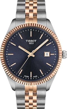 Tissot Ballard T1564102204100 Men's Watch, Blue Dial, multicolor, Classic - Best Deal Finder