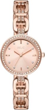 Relic by Fossil Women's Cora Quartz Watch, Rose Gold, Quartz Watch - Best Deal Finder