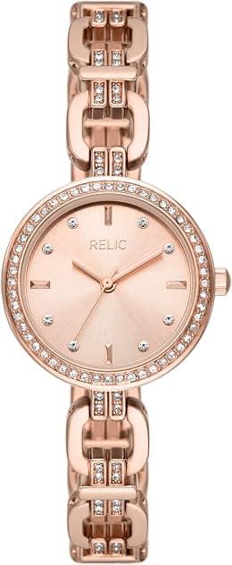 Relic by Fossil Women's Cora Quartz Watch, Rose Gold, Quartz Watch - Best Deal Finder