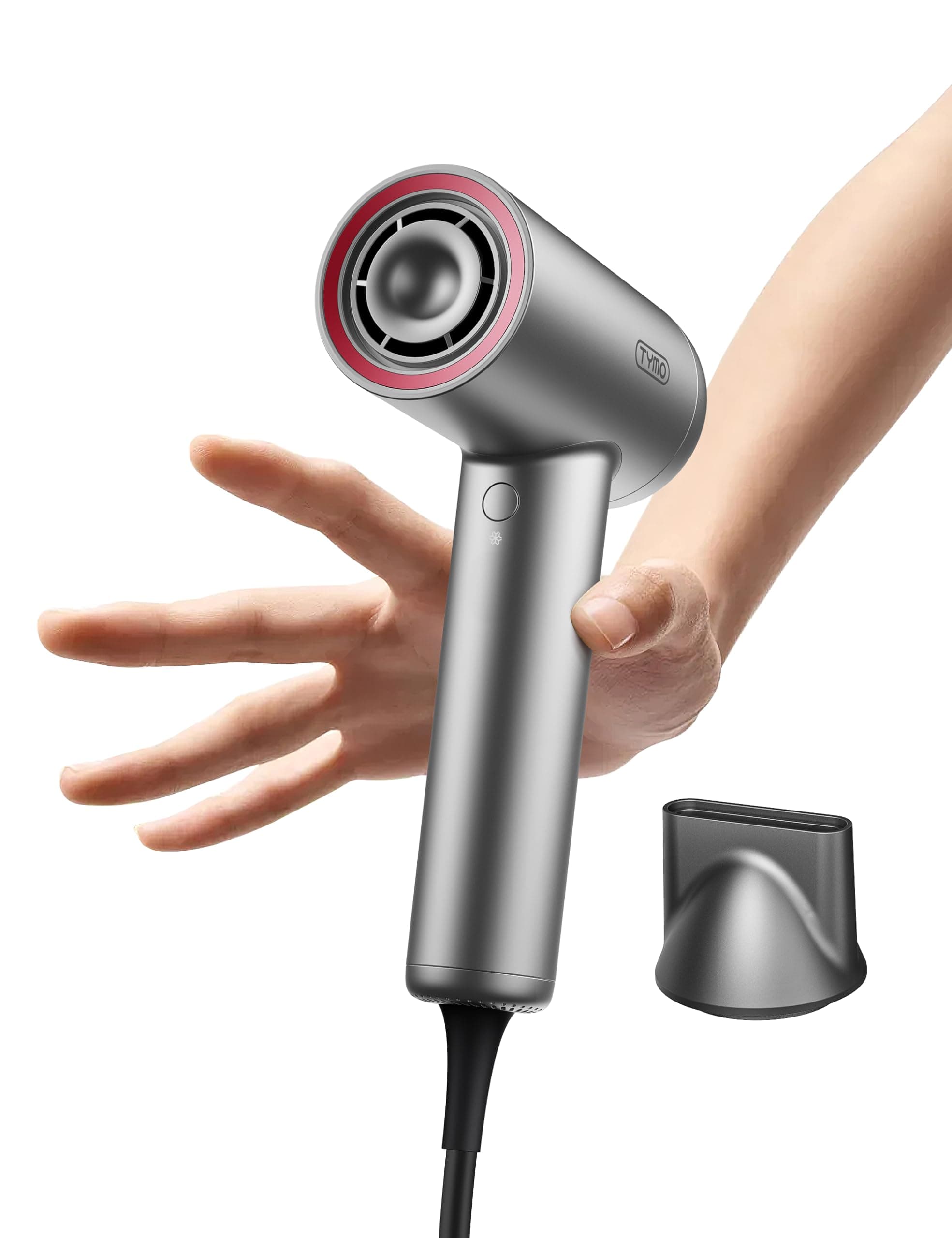 TYMO Hair Dryer Ionic - Blow Dryer with 100 Million Negative Ions and 23m/s Strong Wind Power, Super Light at Only 380g, 110,000 RPM Brushless Motor, 12 Mode Combinations, Home & Travel, AIRHYPE LITE on Amazon.ae - Price Tracker