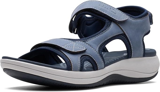 Clarks Women's Mira Bay Flat Sandal على Amazon.ae - متتبع الأسعار