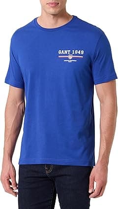 GANT Men's Graphic Ss T-Shirt - Amazon.ae Price Tracker