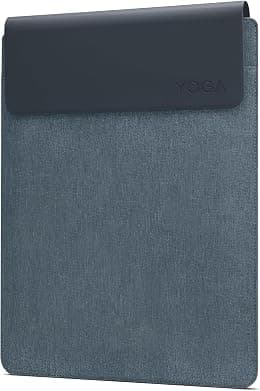 Lenovo Yoga Laptop Sleeve – 14.5 inch – Magnetic Closure – Slim & Light – Made from Recycled Materials – Separate Accessory Pocket – Tidal Teal - Best Deal Finder