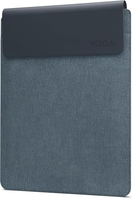 Lenovo Yoga Laptop Sleeve – 14.5 inch – Magnetic Closure – Slim & Light – Made from Recycled Materials – Separate Accessory Pocket – Tidal Teal on Amazon.ae - Price Tracker