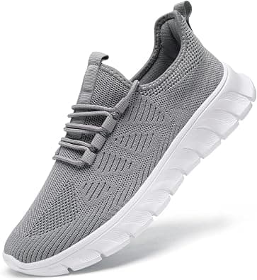 Damyuan Mens Lightweight Athletic Running Walking Gym Shoes Casual Sports Shoes Fashion Sneakers Walking Shoes on Amazon.ae - Price Tracker