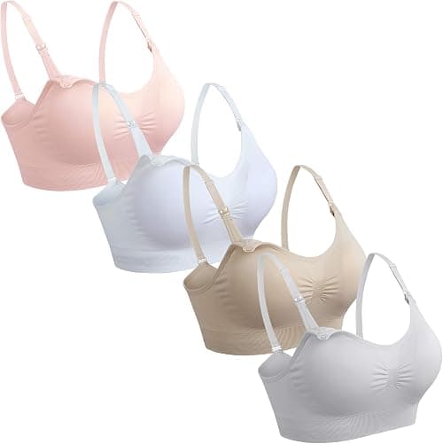 GXXGE - 4 Pack Nursing Bras - Seamless Silk Push Up Bra on Amazon.ae - Price Tracker