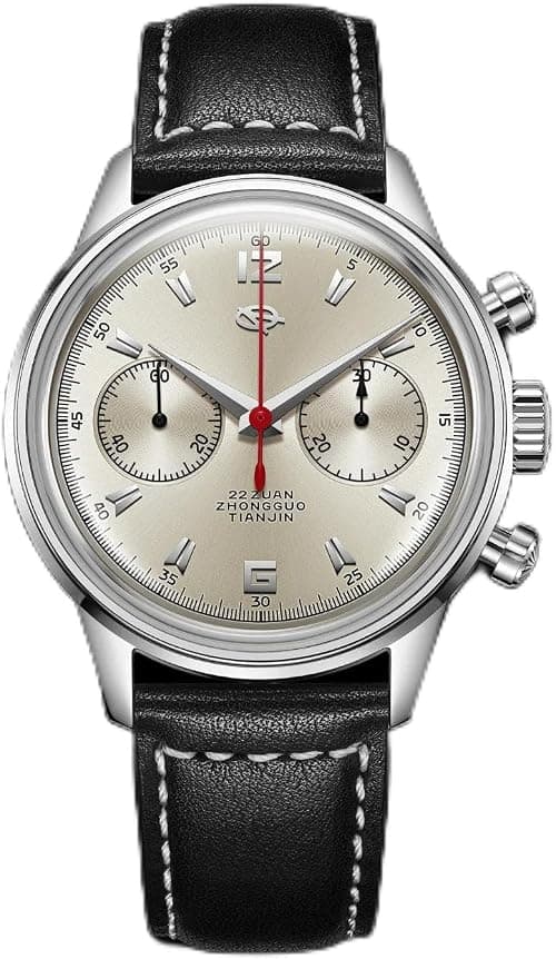 SGU 22 Zuan Zhongguo Tianjin Chronograph Analogue Watch, Silver Dial على Amazon.ae - متتبع الأسعار