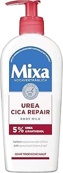 Mixa Urea Cica Body Milk Soothing and Protective Body Milk with Urea and Panthenol for Very Dry Skin Highly Compatible 250 g - Amazon.ae Price Tracker