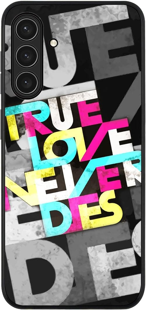 Stylizedd Case Compatible with Samsung Galaxy A17 / A17 4G / M17 Rugged cover Slim fit Camera Protection, Shockproof Thin Phone Case for Samsung Galaxy A17 / A17 4G / M17- True Love Never Dies على Amazon.ae - متتبع الأسعار