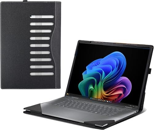 Laptop Case for HP Omnibook X Flip 16" Next Gen AI Laptop(16-asXXXXna 16-arXXXXna 16-ar0047nr) 2-in-1 16inches[Not Other Models] PU Leather Protective Bag Detachable Shell (Dark Gray) on Amazon.ae - Price Tracker