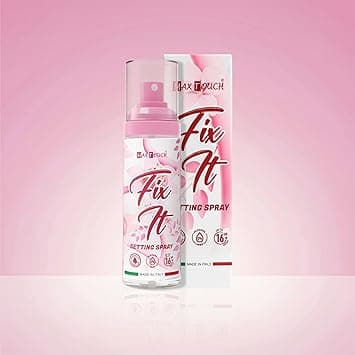 Max Touch Fix It Setting Spray, 100ml, 16 Hour Wear, Alcohol-Free, Hyaluronic Acid Infused Makeup Setting Mist, Made in Italy on Amazon.ae - Price Tracker